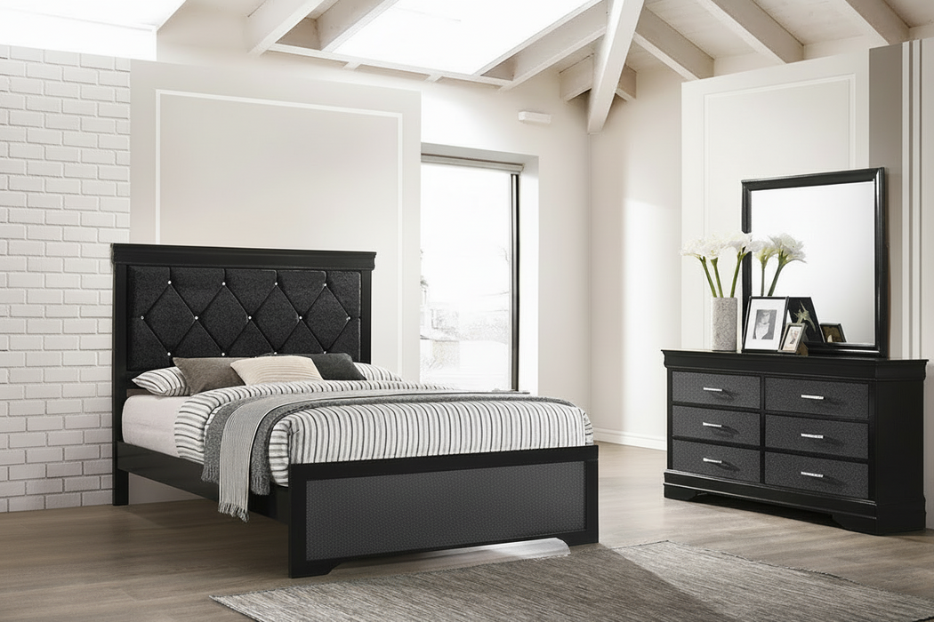 Amalia Black Bedroom Suites