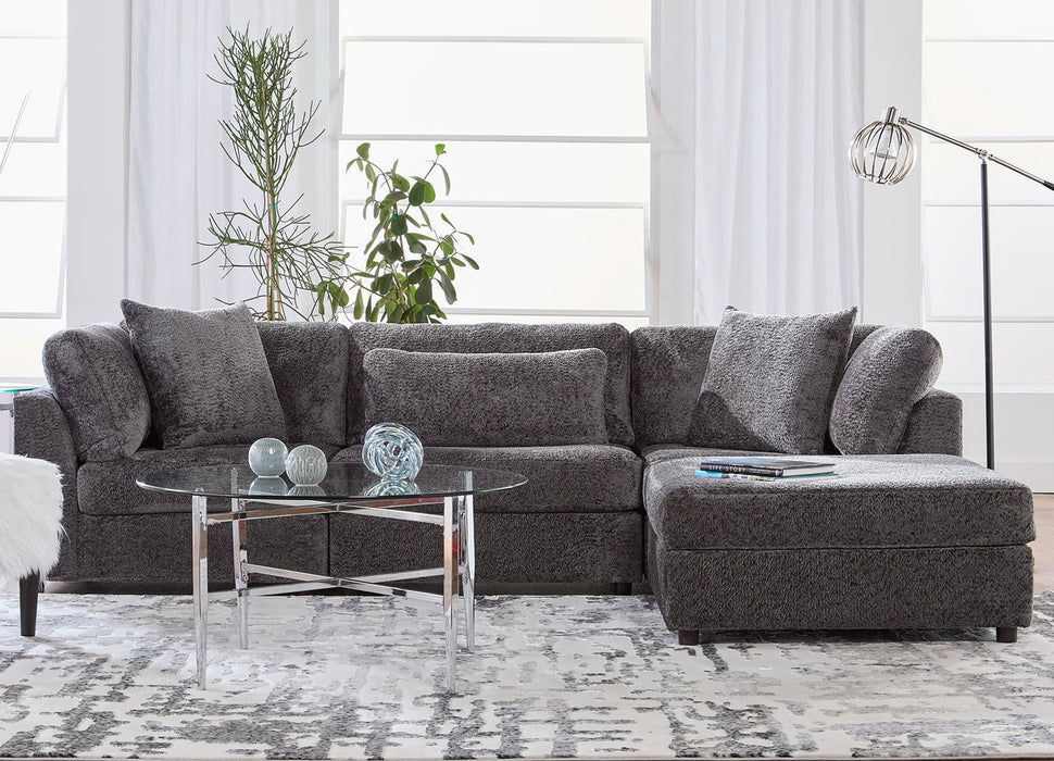 Gabby Storm or Cloud 4 Piece Modular Sectional