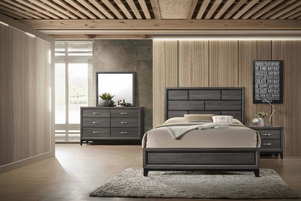 Akerson Gray Bedroom Suites by Crown Mark