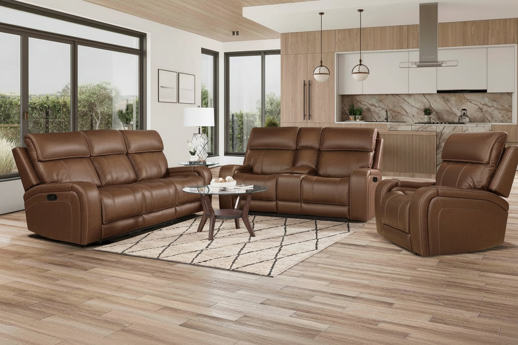 Newport Walnut Manual Reclining Set