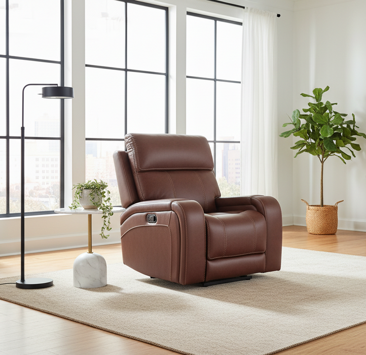 Newport Walnut Manual Reclining Set
