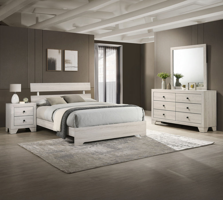 Atticus - Twin 4 Piece Bedroom Set - White