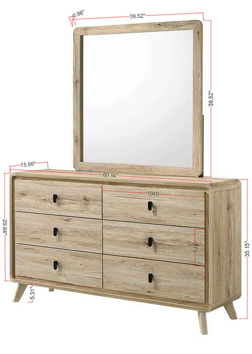 Crown Mark B9240-1 Dawson - Dresser Crown Mark B9240-1 Dawson - Dresser