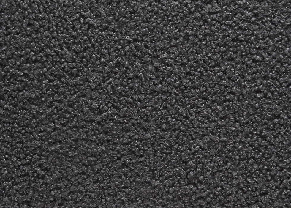 Jenn - King Upholstered Bed With Decking Board Set - Charcoal