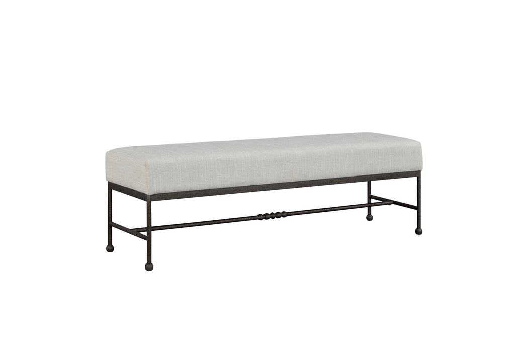 Tarrington - Bench - Pearl Silver / Black