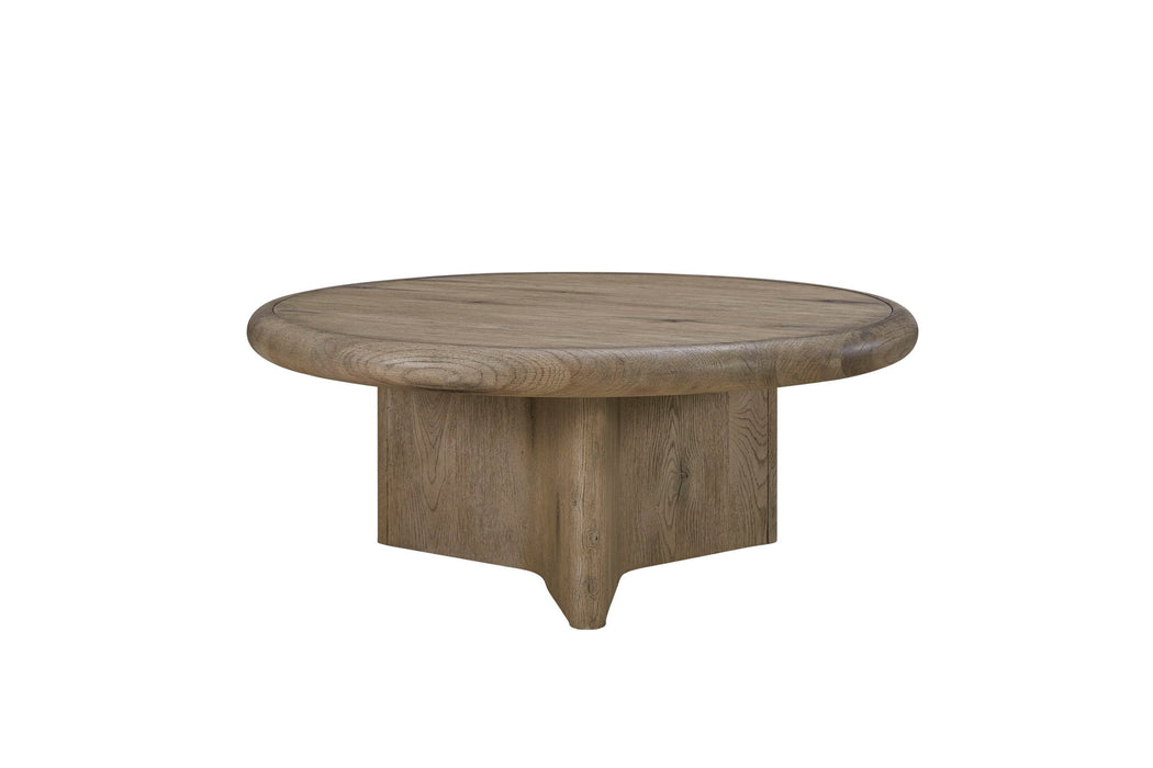 Pagosa - Round Cocktail Table - English Knotty Oak