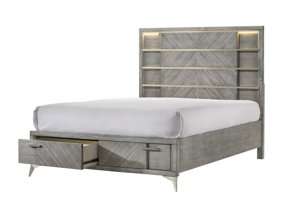 Aries 5 Piece Storage Bedroom Set