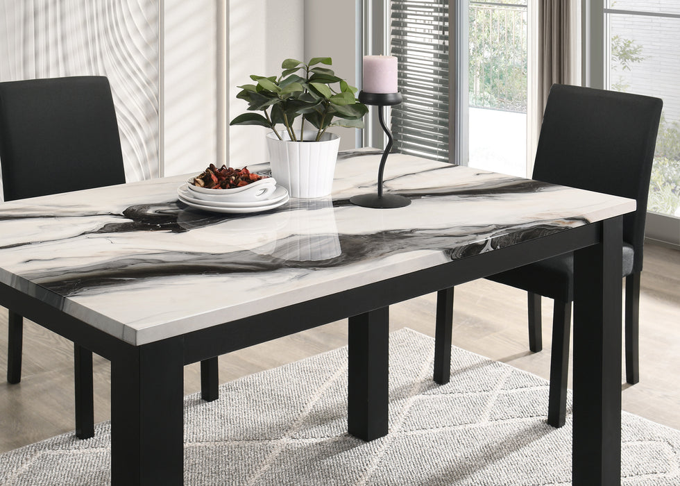 Resia - Dining Table - Faux Marble