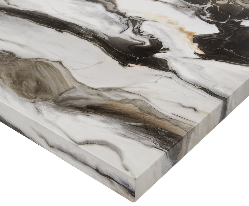 Resia - Dining Table - Faux Marble