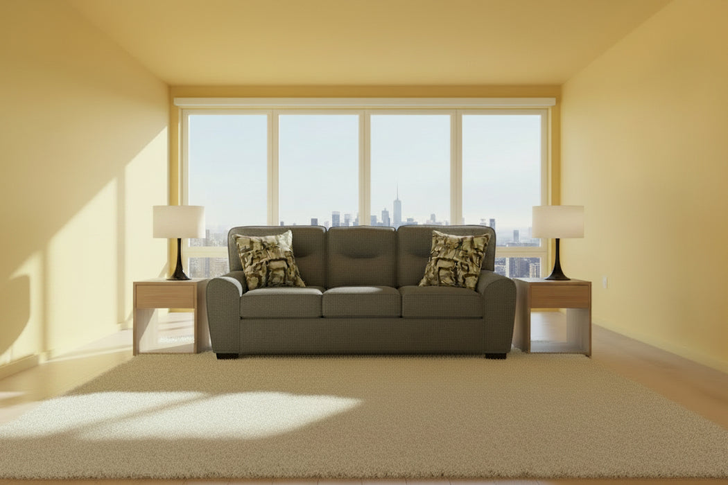 Stationary Sofa & Loveseat 2124