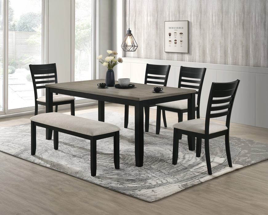 Folio - Bench - Black / Gray