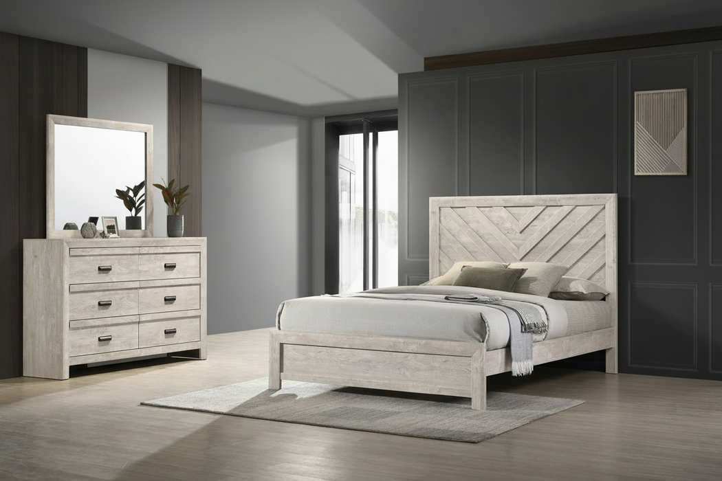 Valor Antique White Bedroom Suites