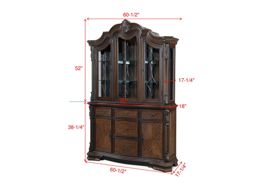 Kiera - Hutch & Buffet - Cherry