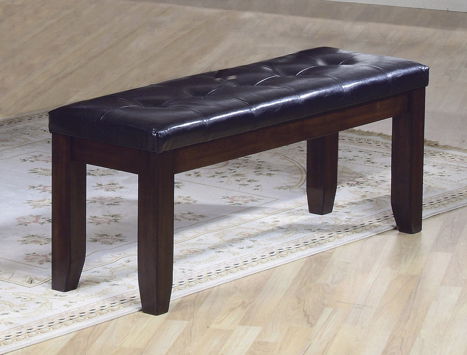 Bardstown Espresso Bench by Crown Mark