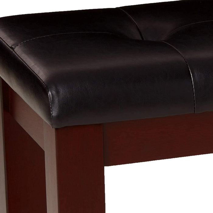 Bardstown Espresso Bench by Crown Mark