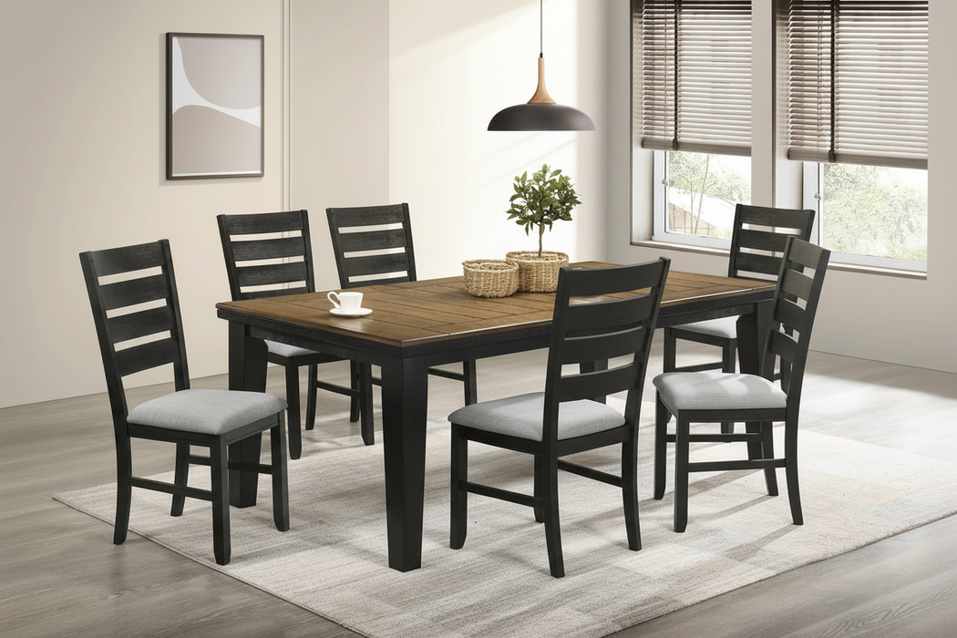 Bardstown Wheat Charcoal Dining Sets by Crown Mark