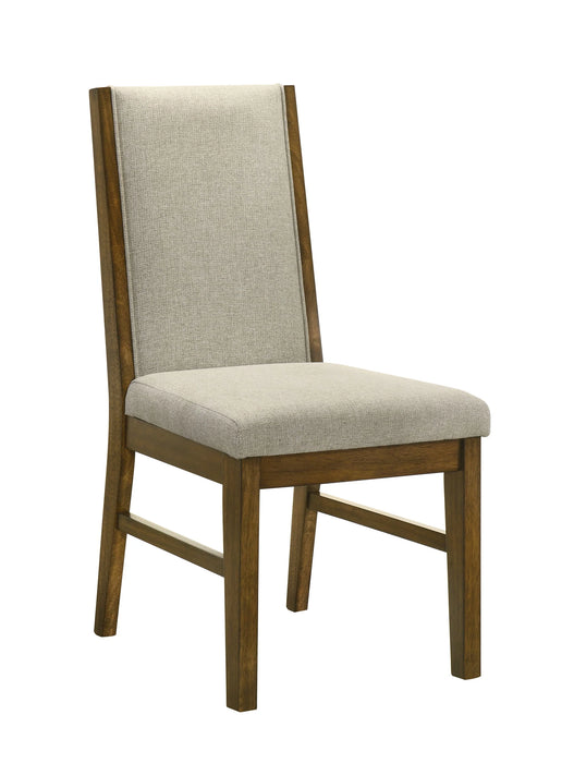 Hollister - Side Chair (Set of 2) - Gray / Dark Brown