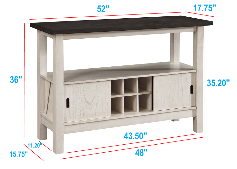 Maribelle - Server - Antique White
