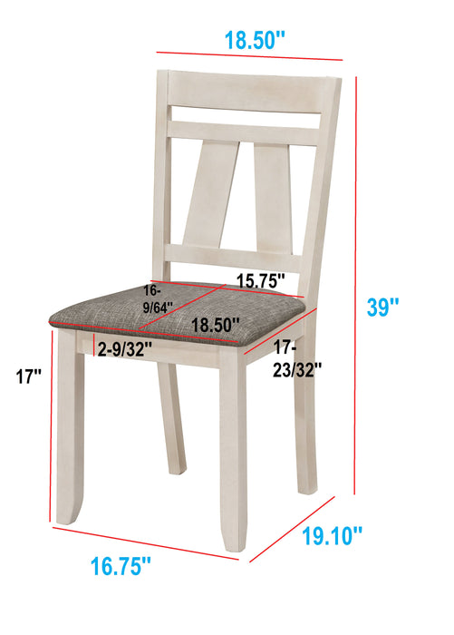 Maribelle - Side Chair (Set of 2) - Antique White