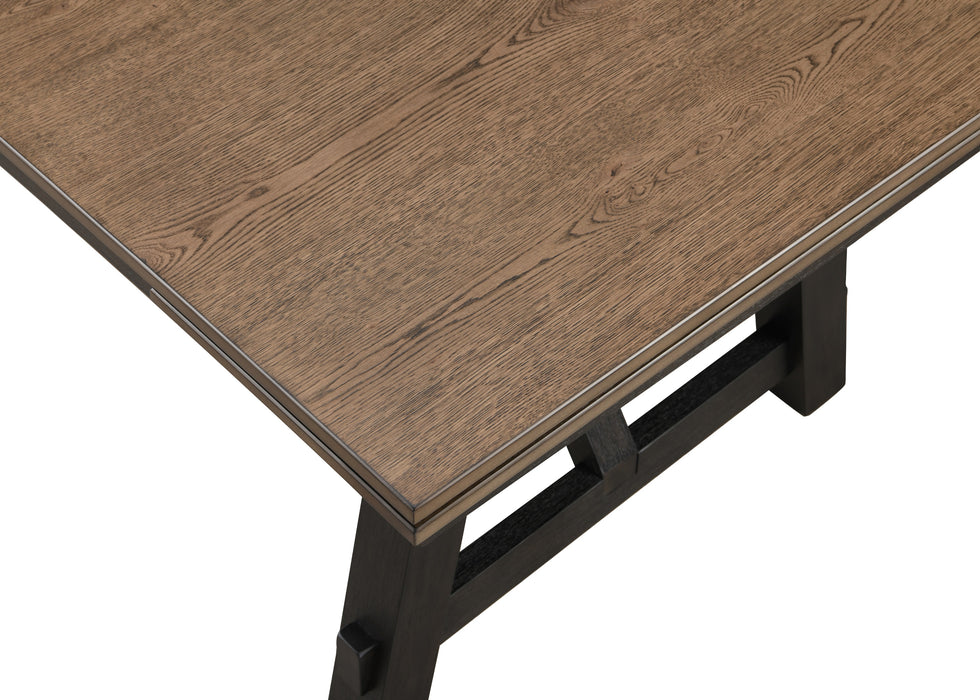 Maribelle - Dining Table - Wheat / Charcoal