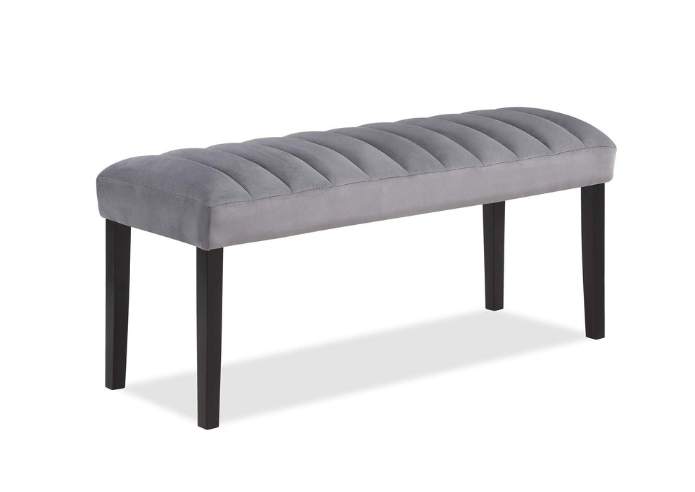 Pascal Light Gray Bench