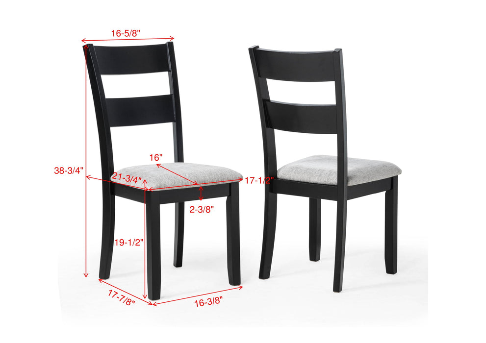Lester 6 Pc Dining Set with Bench