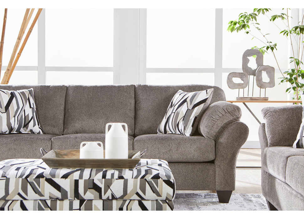 Safari Cobblestone Sofa & Loveseat Set