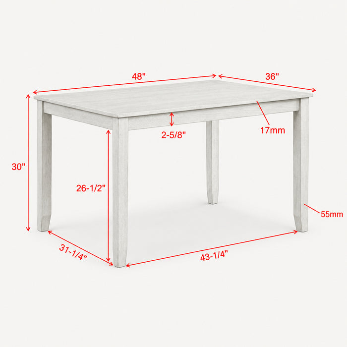 Henderson Driftwood 5-Piece Dinette Set