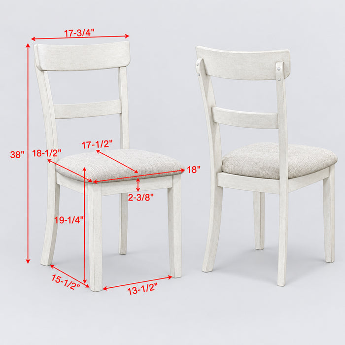 Henderson Driftwood 5-Piece Dinette Set