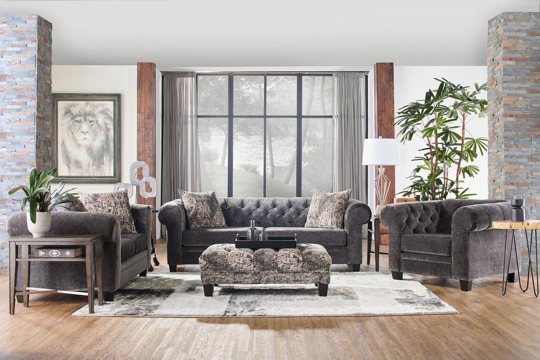 Lush Mink Sofa and Loveseat Set by Hughes 22700