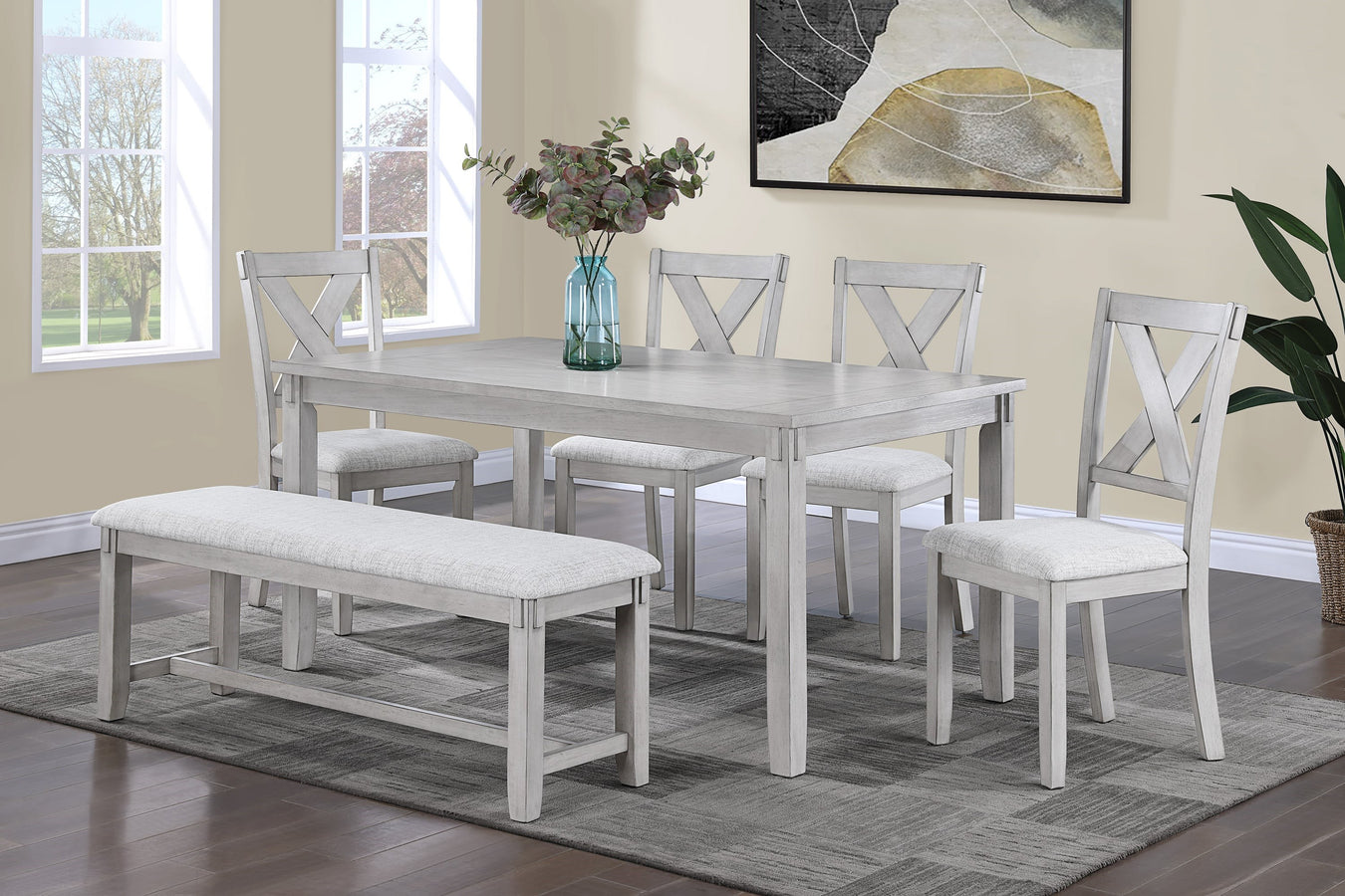 Whitewash/Light Gray