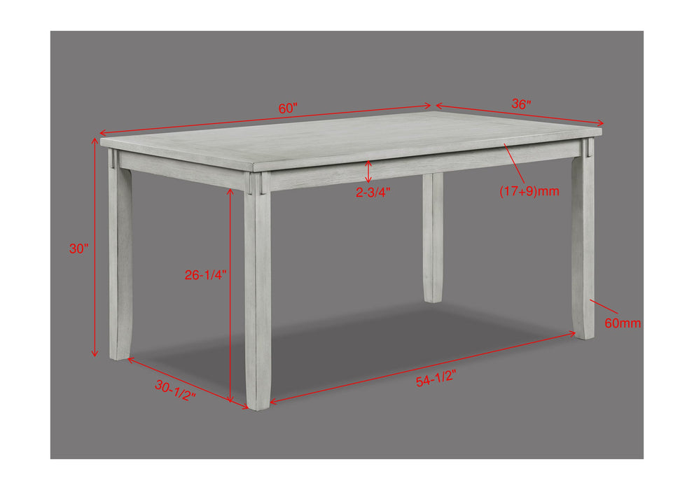 Clara Driftwood Dining Sets by Crown Mark