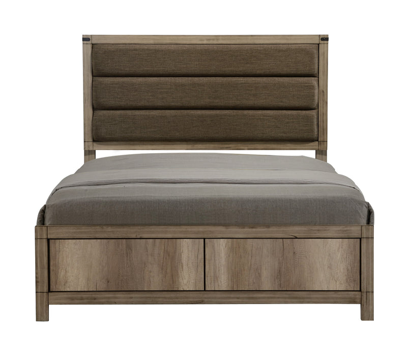 Matteo - Queen Bed - Brown