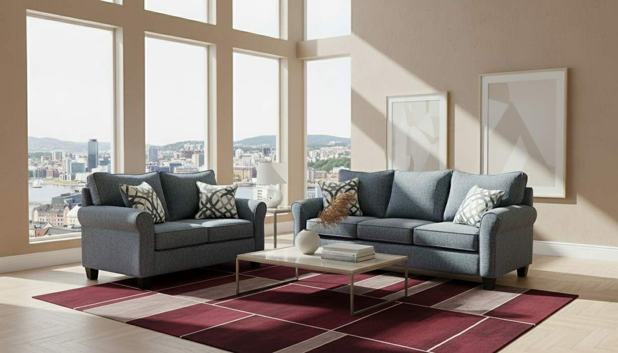 2600 Sofa and Loveseat Set by L&A