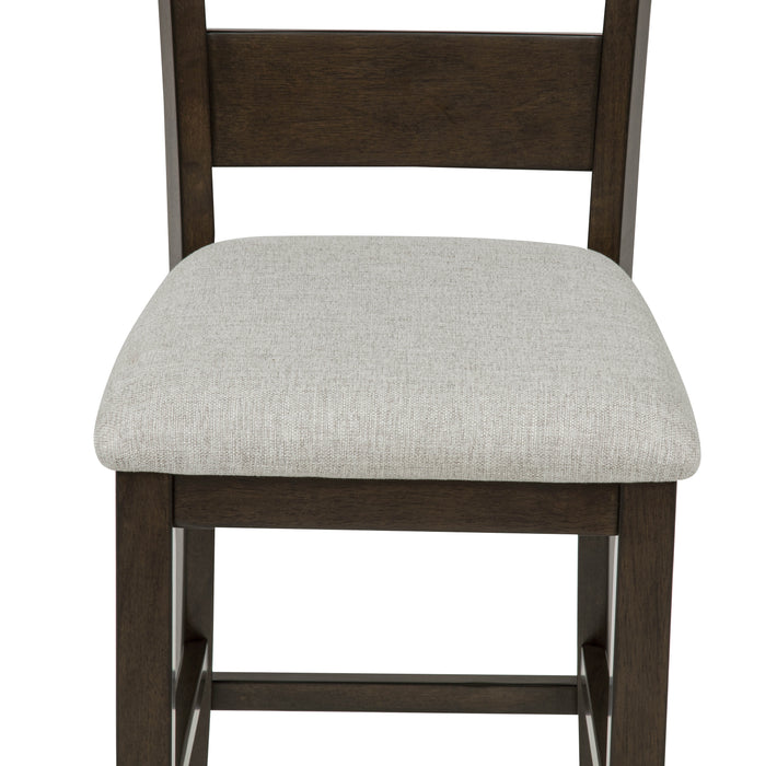 Lester Brown 5 Piece Counter Height Dining Set