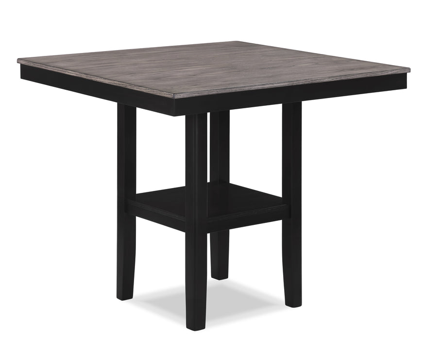 Lester Lt Grey 5 Piece Counter Height Dining Set