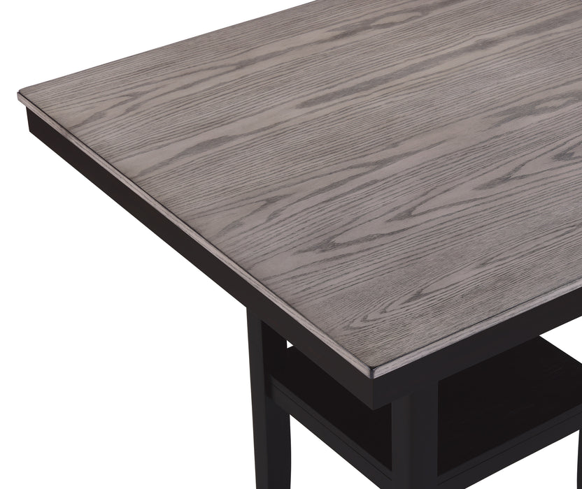 Lester Lt Grey 5 Piece Counter Height Dining Set