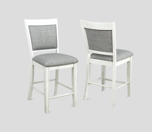 Fulton - Counter Height Chair (Set of 2) - Chalk White
