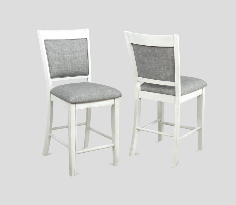 Fulton - Counter Height Chair (Set of 2) - Chalk White