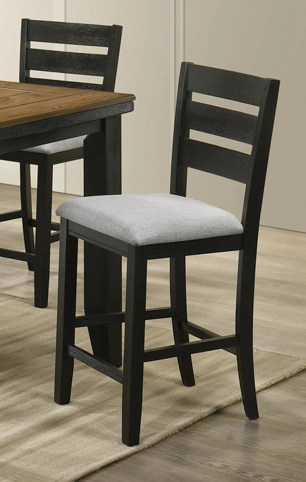 Bardstown Wheat Charcoal Counter Chair