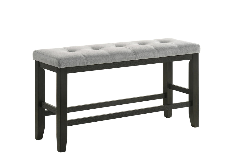 Bardstown Wheat Charcoal Counter Height Dining Sets by Crown Mark