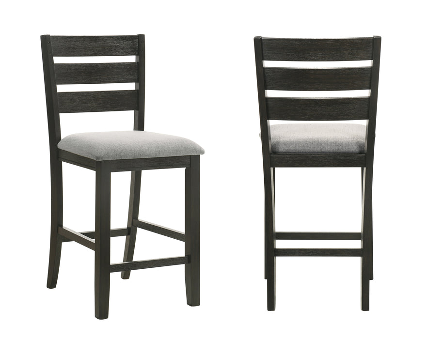 Bardstown Wheat Charcoal Counter Chair