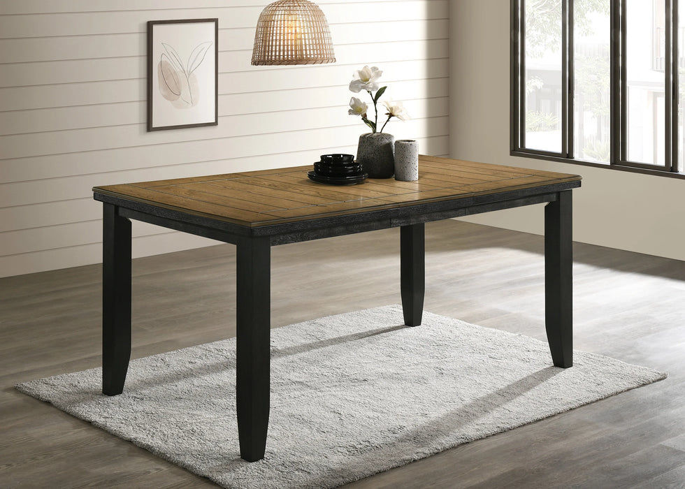 Bardstown Wheat Charcoal Counter Height Dining Sets by Crown Mark