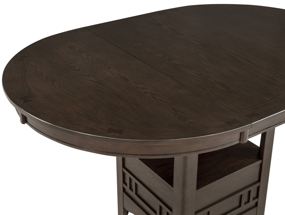 Hartwell 5 Pc Counter Height Dining Set by Crown Mark