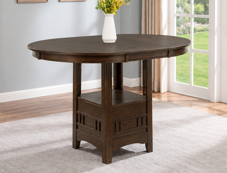 Hartwell - Counter Height Table - Brown