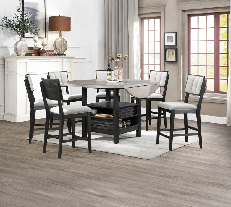 Cline Counter Height Dining Table Light Grey
