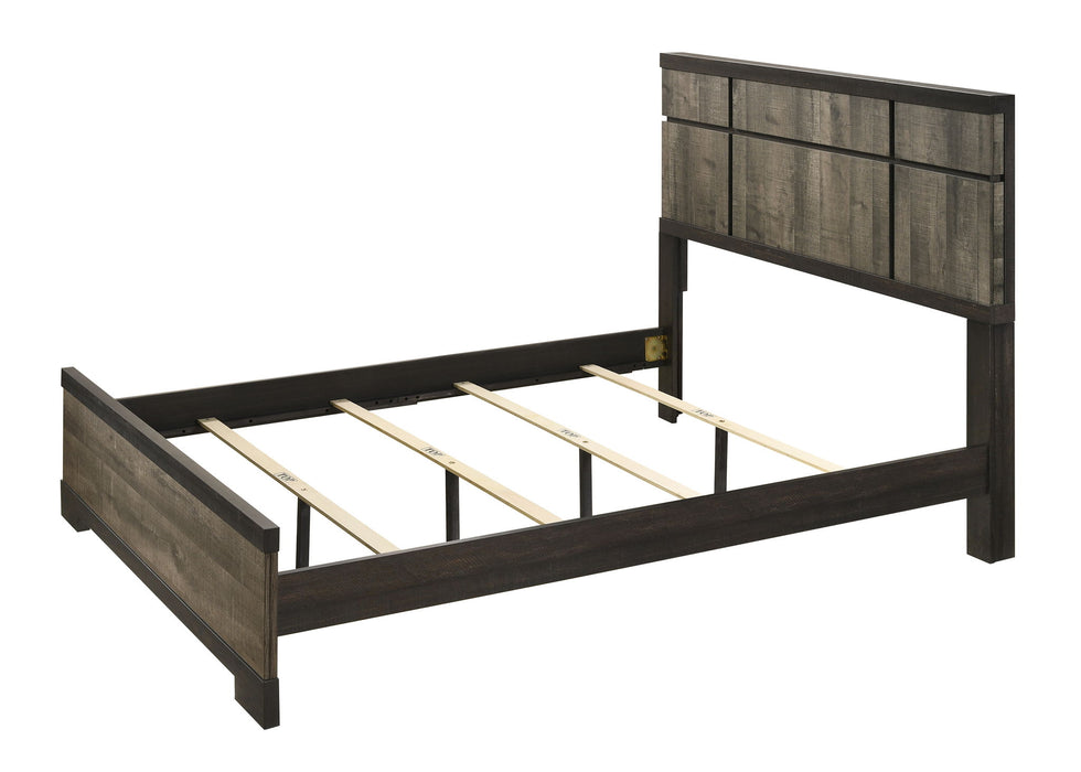 Remington - Queen Bed - Dark Brown