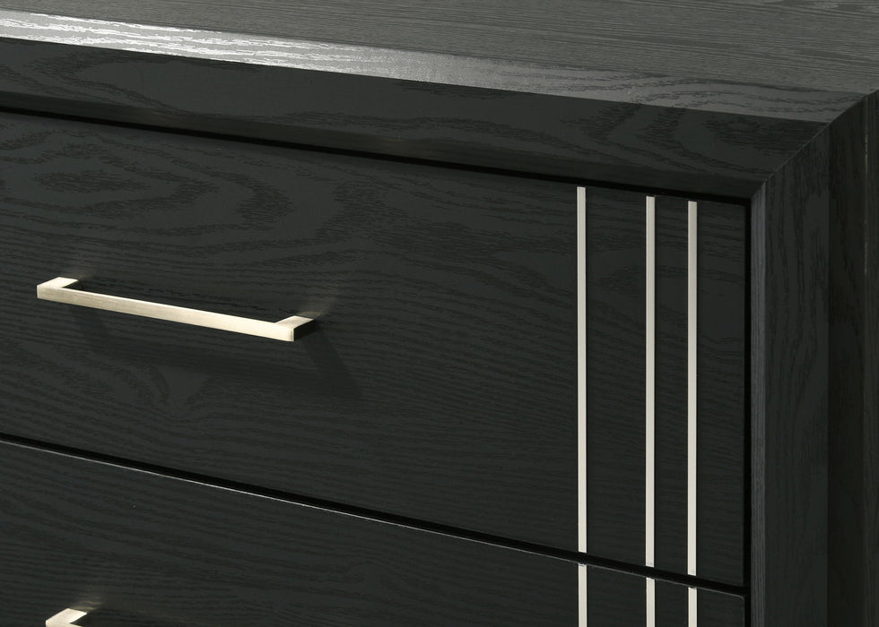 Charlie - Dresser & Mirror - Charcoal