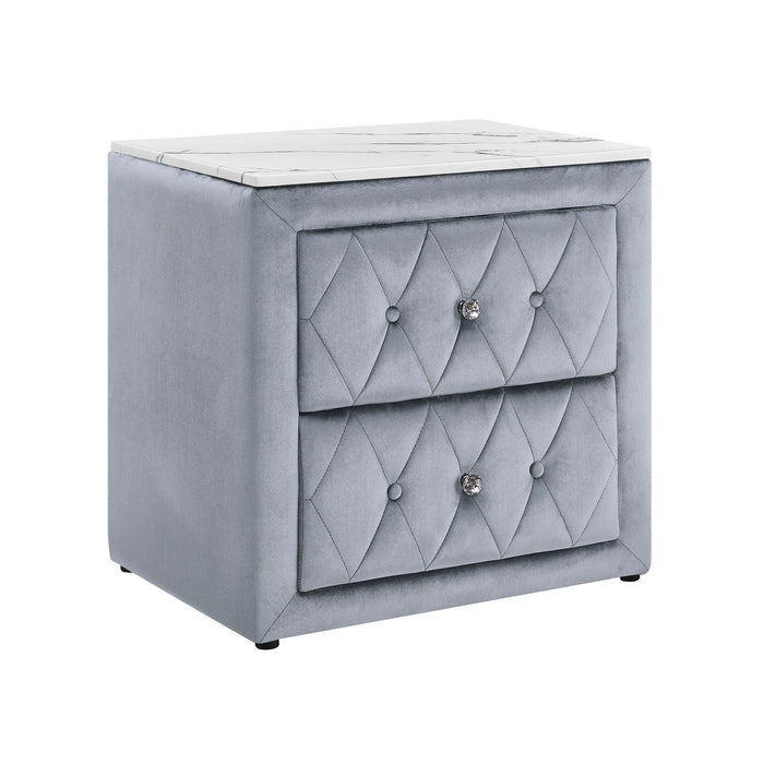 Annabelle - Nightstand - Gray