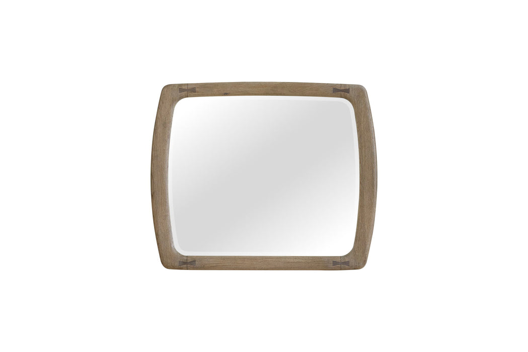 Pagosa - Mirror With Bowties - English Knotty Oak
